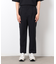 【セットアップ対応】リネンライク ポリエステル テーパードパンツ