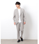 【セットアップ対応】リネンライク ポリエステル テーパードパンツ