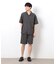 【セットアップ対応】リネンライク ポリエステル ショートパンツ