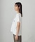 水彩タッチインクジェット箔スタッズ付きＴシャツ