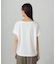 水彩タッチインクジェット箔スタッズ付きＴシャツ