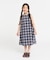くしゅっとチェック 2wayワンピース