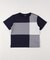 パッチワーク半袖Tシャツ