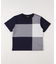 パッチワーク半袖Tシャツ