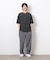 【セットアップ対応】ライトウエイト ポリエステル 布帛Ｔシャツ