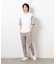 【セットアップ対応】ライトウエイト ポリエステル テーパードスラックス