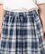 インディゴチェックスカート / セットアップ対応