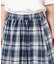 インディゴチェックスカート / セットアップ対応