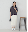 シフォンジョーゼット クリンクルプリーツスカート