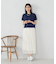 シフォンジョーゼット クリンクルプリーツスカート