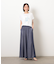 スタッズ 箔ライン付き プリントＴシャツ