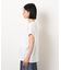 スタッズ 箔ライン付き プリントＴシャツ