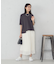 【接触冷感・抗菌防臭】アシンメトリーＴシャツ