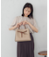 リボンあおりトートバッグ