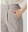【美しいベーシックパンツ】テーパードパンツ