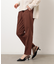 【美しいベーシックパンツ】テーパードパンツ