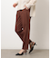 【美しいベーシックパンツ】テーパードパンツ