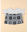 バンダナプリント 切り替え 2WAY Tシャツ(ベビーサイズ)