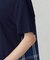 インディゴチェック　バックフレアＴシャツ / セットアップ対応