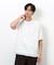 ストレッチポンチ×ストライプコンビＴシャツ