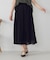 シフォンジョーゼット アシンメトリープリーツ スカート