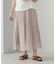 シフォンジョーゼット アシンメトリープリーツ スカート