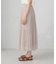 シフォンジョーゼット アシンメトリープリーツ スカート