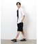 ウールライク ワンタックハーフパンツ