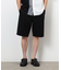 ウールライク ワンタックハーフパンツ