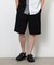 ウールライク ワンタックハーフパンツ