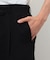 ウールライク ワンタックハーフパンツ