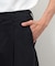 ストレッチツイル ワイド テーパード パンツ