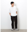 ストレッチツイル ワイド テーパード パンツ