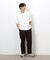 ストレッチツイル ワイド テーパード パンツ