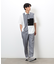 ウールライク リラックスワイド テーパードパンツ