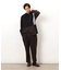 ウールライク リラックスワイド テーパードパンツ