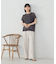 【ウォッシャブル】ロゴメッシュ ニットベスト