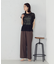 【ウォッシャブル】ロゴメッシュ ニットベスト