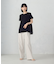 【美しいベーシックパンツ】ワイドシルエット チノパンツ