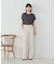 【美しいベーシックパンツ】ワイドシルエット チノパンツ