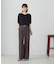 【美しいベーシックパンツ】ワイドシルエット チノパンツ