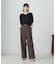 【美しいベーシックパンツ】ワイドシルエット チノパンツ