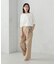 【美しいベーシックパンツ】裏メッシュ チノパンツ