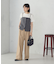 【美しいベーシックパンツ】ワイドシルエット チノパンツ