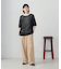 【美しいベーシックパンツ】ワイドシルエット チノパンツ