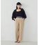 【美しいベーシックパンツ】ワイドシルエット チノパンツ
