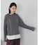 【セットアイテム】ボトルネックカットソー＋タンクトップ