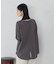 裾スリット ロングＴシャツ