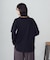 裾スリット ロングＴシャツ