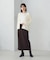 【新色追加】ダンボールニット ナロースカート / セットアップ対応